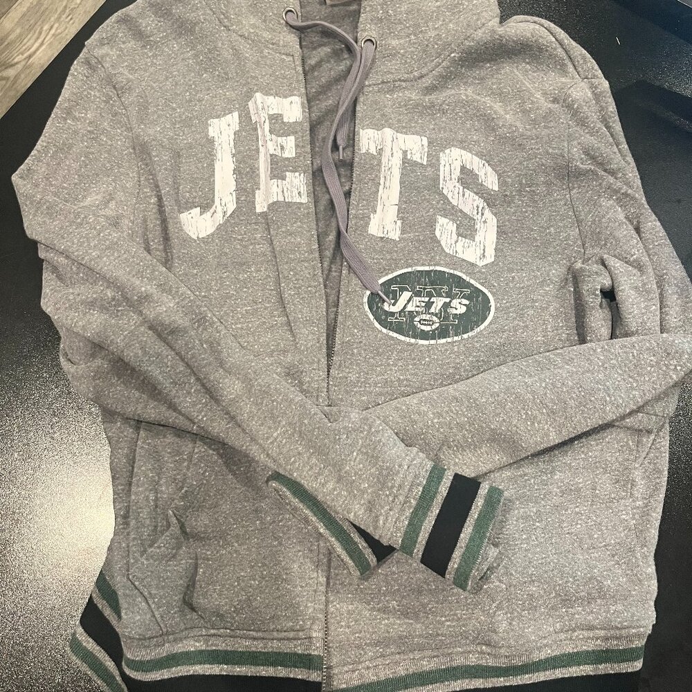New York Jets Gray Hoodie